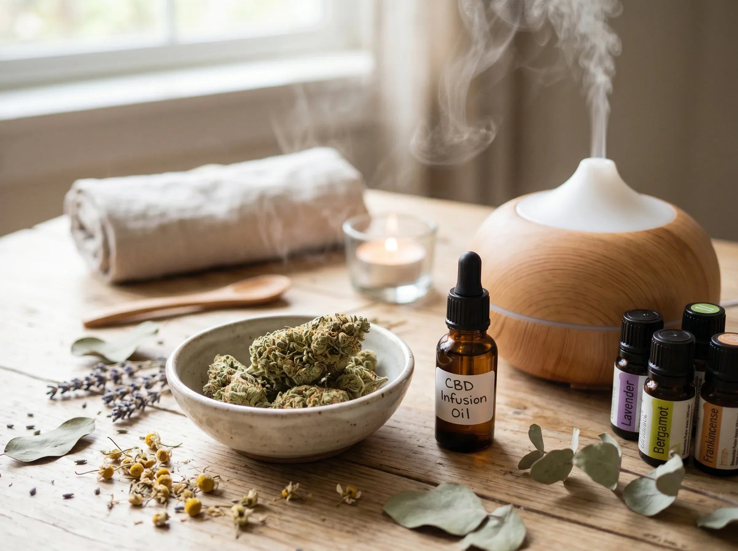 CBD-kukan käyttö aromaterapiassa on yksi suosituimmista tavoista käyttää CBD-kukintoa. Tutustu CBD-kauppa.comin blogipostauksiin ja opi oikeanlainen käyttötapa!