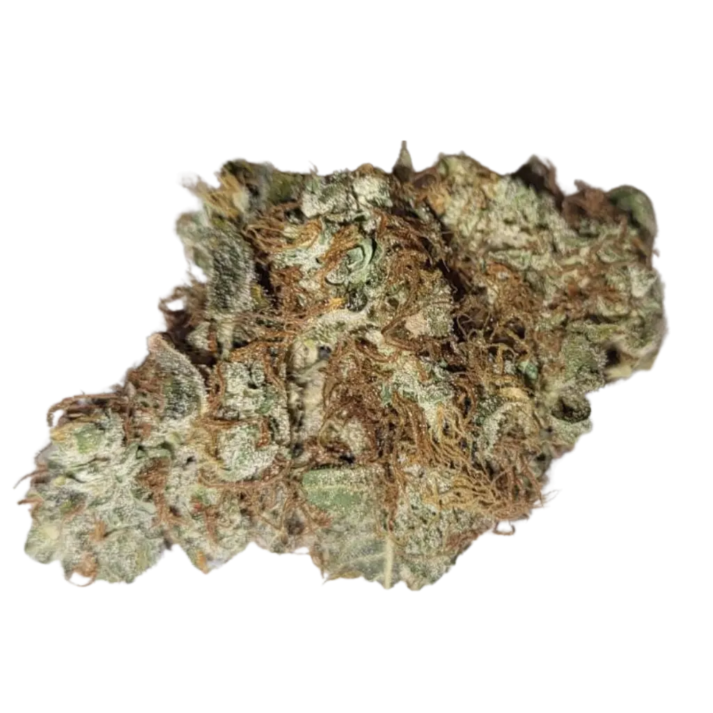 CBD-kukka Premium tuotekuva – Suuria ja hartsia kiiltäviä kukintoja.